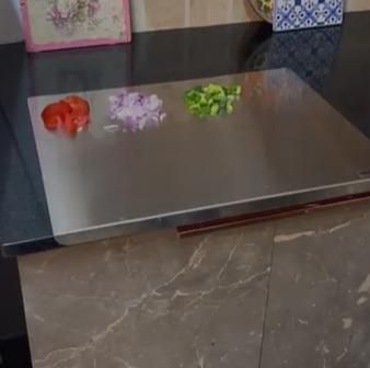 Premium Stainless Steel Chopping Board